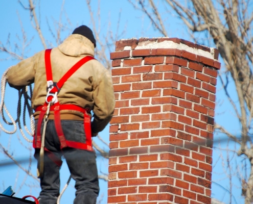 Chimneys in Duluth